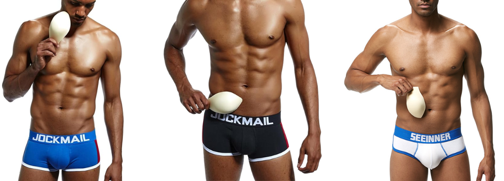 Вкладиш пушап для чоловічої білизни та плавок