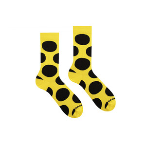 Фото - Шкарпетки високі Sammy Icon жовто-чорні Round Yellow - Men box
