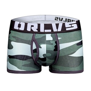 Фото - Мужские боксеры ORLVS камуфляжные классического кроя - Men box