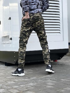 Фото - Штаны Intruder Black Steel в оливково-песочный камуфляж - Men box