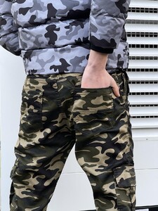 Фото - Штаны Intruder Black Steel в оливково-песочный камуфляж - Men box