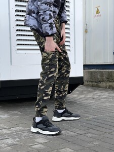 Фото - Штаны Intruder Black Steel в оливково-песочный камуфляж - Men box