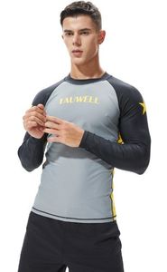 Фото - Рашгард Tauwell з довгим рукавом. Колір: сірий - Men box