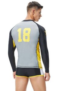 Фото - Рашгард Tauwell з довгим рукавом. Колір: сірий - Men box