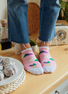 Фото - Літні короткі шкарпетки Sammy Icon з морозивом Fragola - Men box