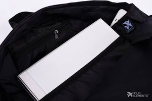Фото - Черный рюкзак с синими точками - Men box