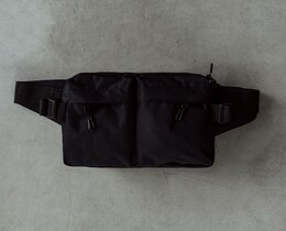 Фото - Чорна сумка-бананка Staff ak black - Men box