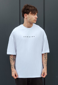 Фото - Футболка белого цвета Staff козак oversize - Men box