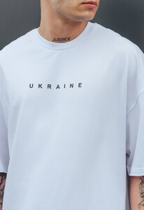 Фото - Футболка белого цвета Staff козак oversize - Men box