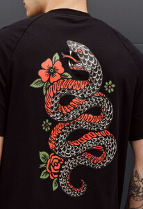 Фото - Футболка с принтом змеи Staff snake - Men box
