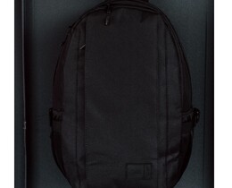 Фото - Однотонний чорний рюкзак Staff fol 20L black - Men box