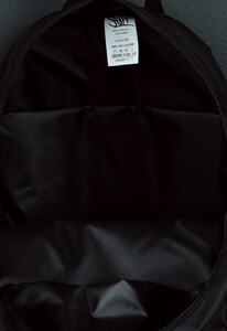 Фото - Однотонний чорний рюкзак Staff fol 20L black - Men box