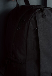 Фото - Однотонний чорний рюкзак Staff fol 20L black - Men box