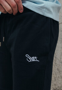 Фото - Трикотажные черные шорты Staff black logo - Men box