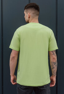 Фото - Футболка салатового цвета Staff light green logo - Men box