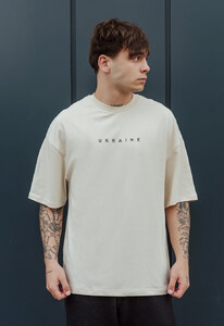 Фото - Футболка молочная мужская Staff бандурист oversize - Men box