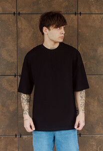 Фото - Футболка черная оверсайз Staff knife oversize - Men box