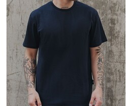 Фото - Базовая темно-синяя футболка Staff navy basic - Men box