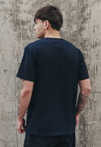 Фото - Базовая темно-синяя футболка Staff navy basic - Men box