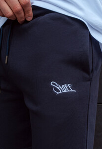 Фото - Трикотажні шорти темно-сині Staff navy logo - Men box