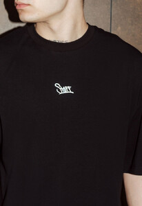 Фото - Базовая черная футболка Staff logo reflective oversize - Men box