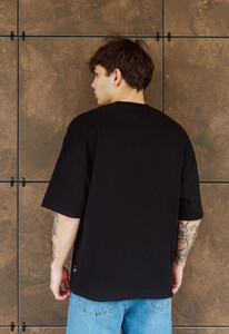 Фото - Базовая оверсайз футболка Staff black oversize basic - Men box