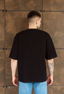 Фото - Черная оверсайз футболка Staff cataclysm oversize - Men box