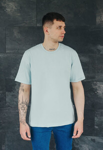 Фото - Базова блакитна футболка Staff light blue basic - Men box