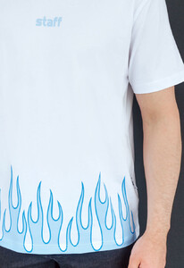 Фото - Футболка c синим пламенем Staff logo & blue flame - Men box