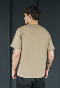 Фото - Мужская базовая футболка Staff light brown basic - Men box