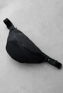 Фото - Поясна сумка чорного кольору Staff fey black - Men box