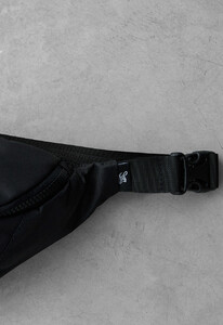 Фото - Поясна сумка чорного кольору Staff fey black - Men box