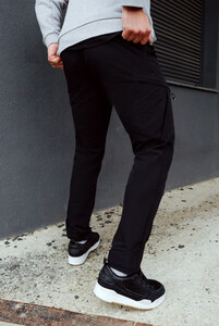 Фото - Мужские тактические штаны Staff cargo black spandex - Men box