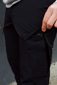 Фото - Мужские тактические штаны Staff cargo black spandex - Men box