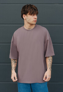 Фото - Футболка бледно-фиолетовая Staff pale purple oversize - Men box
