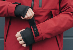 Фото - Бордовая мужская куртка Staff soft shell ny bordo - Men box