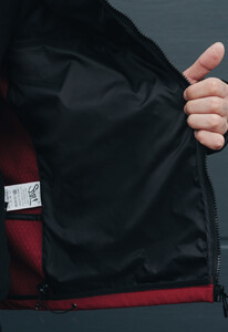 Фото - Бордовая мужская куртка Staff soft shell ny bordo - Men box