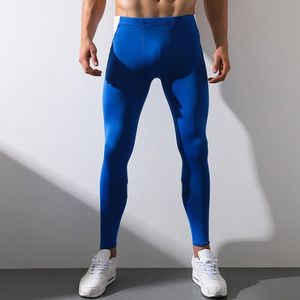 Фото - Чоловічі легінси SuperBody. Колір синій. Артикул: 32-0018 - Men box