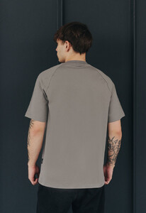 Фото - Серая однотонная футболка Staff basic gray - Men box