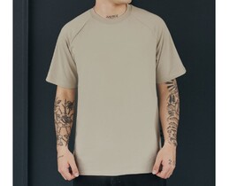 Фото - Однотонная бежевая футболка Staff basic beige gray - Men box