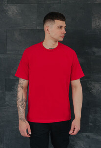 Фото - Красная мужская футболка Staff basic red - Men box