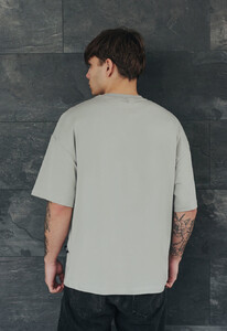 Фото - Футболка сіра оверсайз Staff gray oversize - Men box