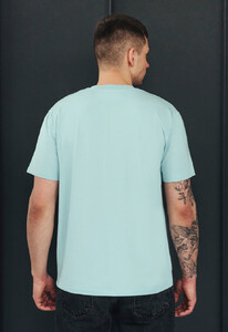 Фото - Футболка голубого цвета Staff blue basic - Men box