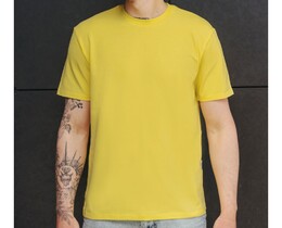 Фото - Желтая базовая футболка Staff yellow basic - Men box
