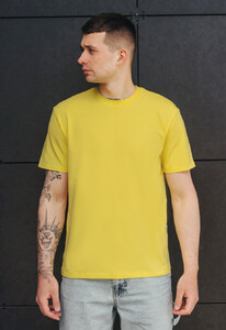 Фото - Желтая базовая футболка Staff yellow basic - Men box