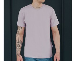 Фото - Футболка светло-сиреневая Staff light purple logo - Men box