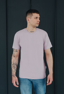 Фото - Футболка светло-сиреневая Staff light purple logo - Men box
