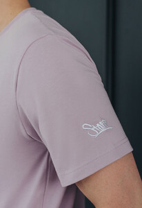 Фото - Футболка светло-сиреневая Staff light purple logo - Men box