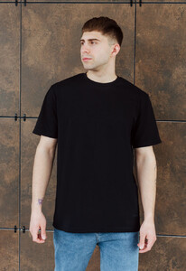 Фото - Чорна однотонна футболка Staff black basic - Men box