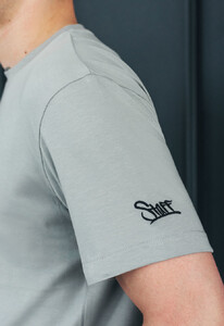 Фото - Футболка серая мужская Staff gray logo - Men box
